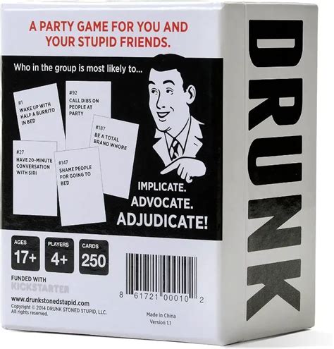 How To Play Drunk Stoned Or Stupid .